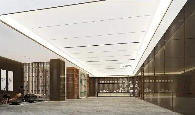 Panell de paret de marbre decoratiu PVC/Pet Film