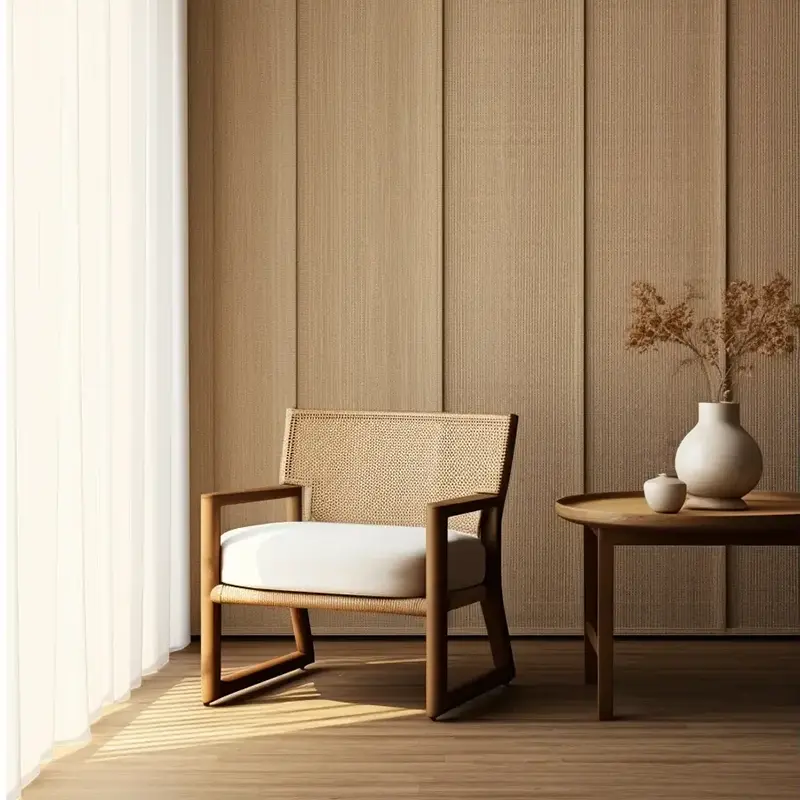 Film decoratiu de PVC de gra de fusta multicolor