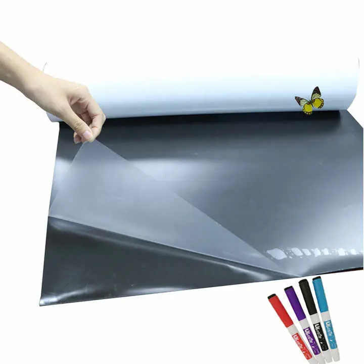 PP Whiteboard Static Witch Film White Sheets Roll