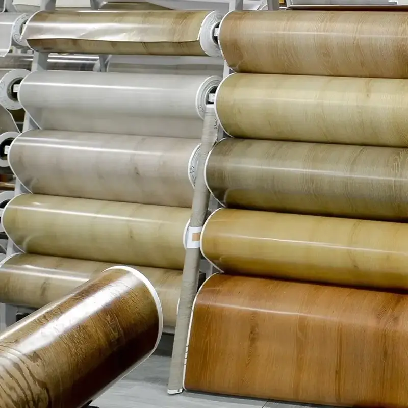 PVC Color Decor Films per laminació als sòls WPC