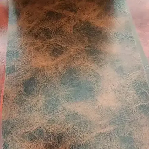 Pel·lícula de tela de pell sintètica flexible transpirable de PVC